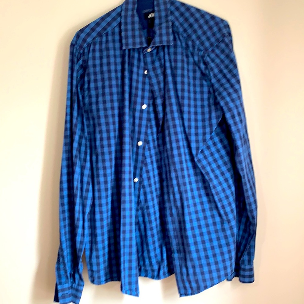 Plaid h&m button down